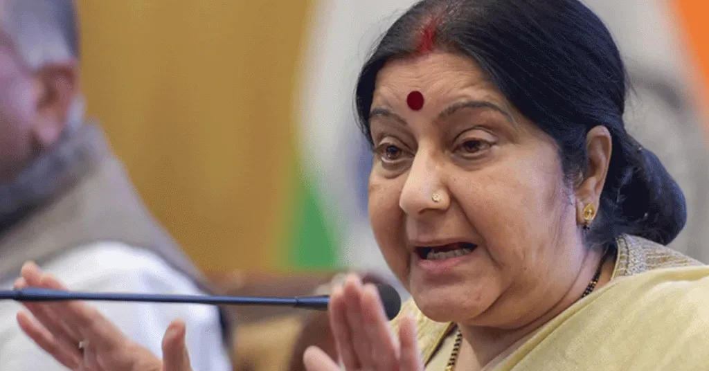 1555515503 sushma swaraj