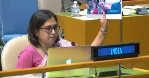 UN में एक बार फिर भारत ने पाकिस्तान को किया बेनकाब