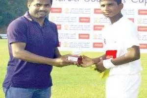 युवा श्रीलंकाई क्रिकेटर ने एक ओवर में लगाए सात छक्के