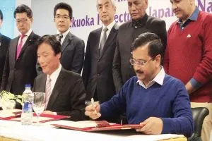 जापान के सहयोग से विकास करेगी दिल्ली, समझौते पर हस्ताक्षर