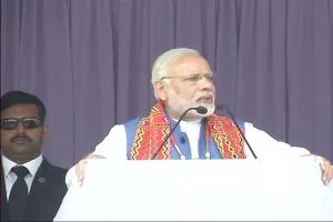 नागालैंड में पीएम मोदी ने किया स्थायी सरकार देना का वादा किया