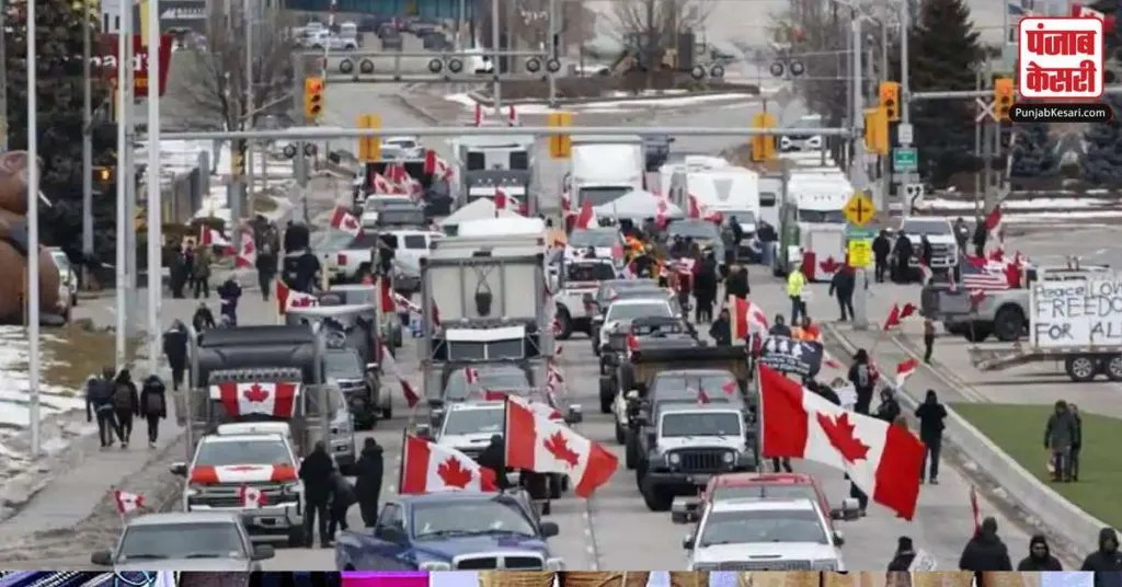 1644965997 trucks strike ends on canadian border