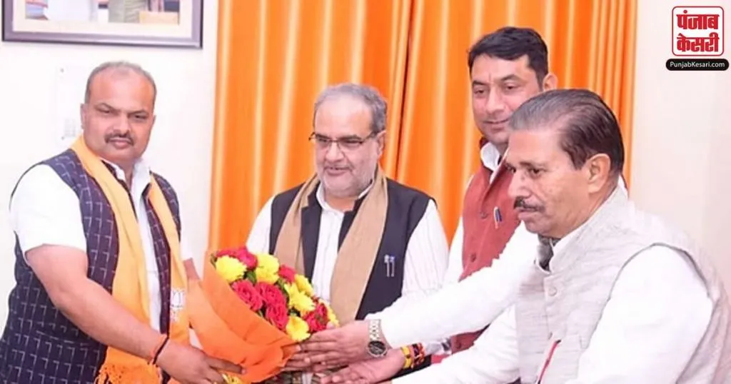 1668544615 rld leader abhishek chowdhary gurjar joins bjp