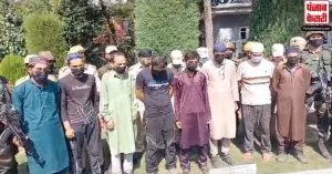 Jammu Kashmir: उरी में लश्कर के दो मॉड्यूल का भंडाफोड़, आतंकियों के 8 मददगार गिरफ्तार