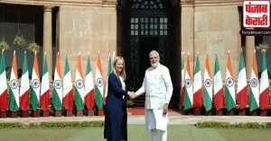 G-20 शिखर सम्मेलन के बीच इटली की प्रधानमंत्री जियोर्जिया मेलोनी पहुंची भारत, स्वागत में सांस्कृतिक नृत्य का आयोजन