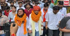 Delhi University में जोरों पर चुनाव  प्रचार,  ABVP के तुषार डेढा  का नाम सबसे आगे