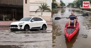 भारी बारिश के बाद Dubai की सड़कें बनी तालाब, देखें तूफान से मची तबाही के Videos