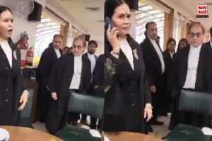 Delhi: High Court में आपस में भिड़े वकील, मारपीट का वीडियो हुआ वायरल