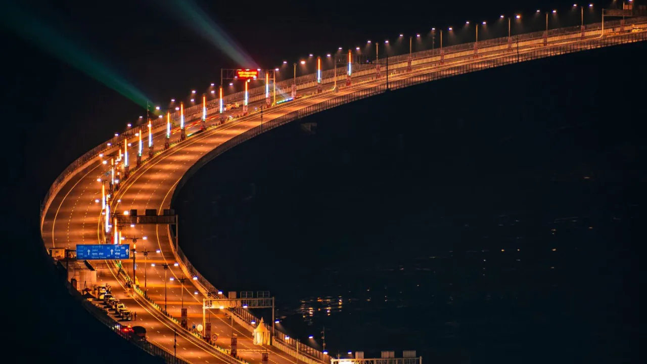 India's longest sea bridge Atal Setu bridge