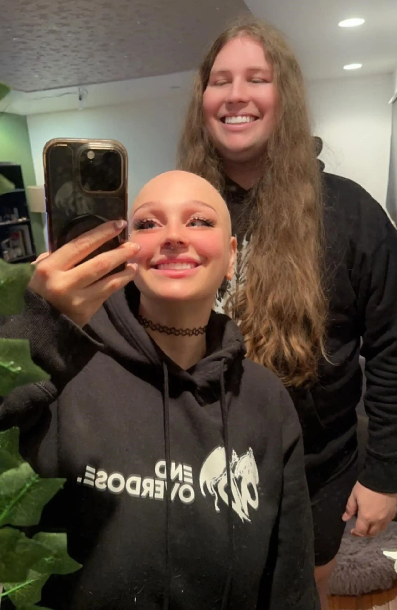 Man Grows Hair for his Girlfriend