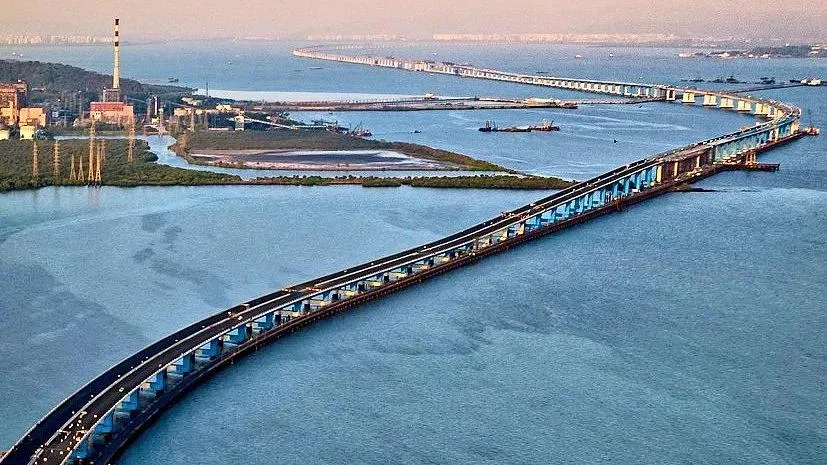 India's longest sea bridge Atal Setu bridge