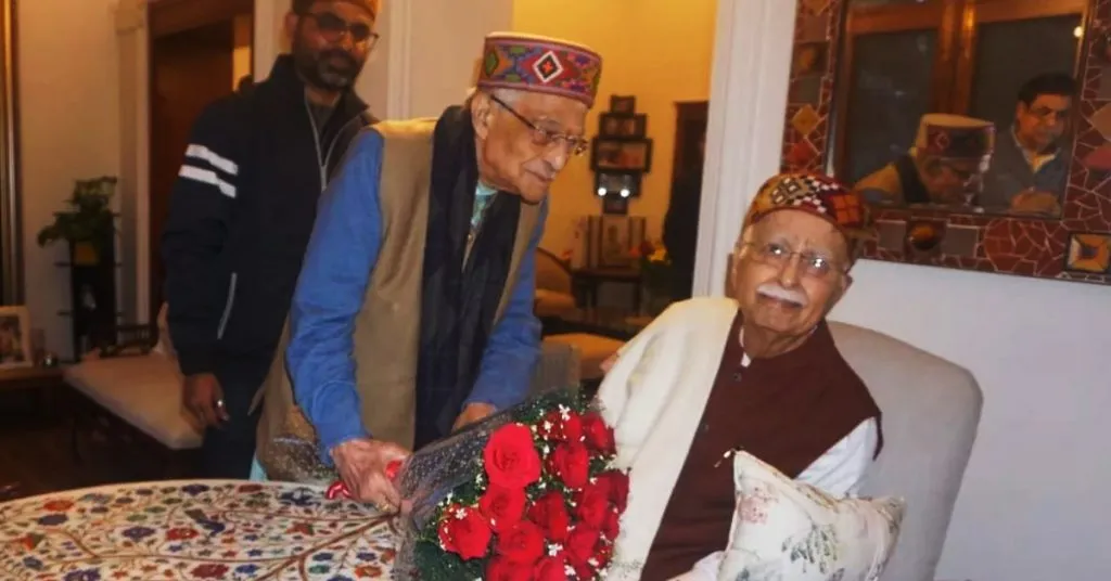 Murli Manohar Joshi meet Lal Krishna Advani