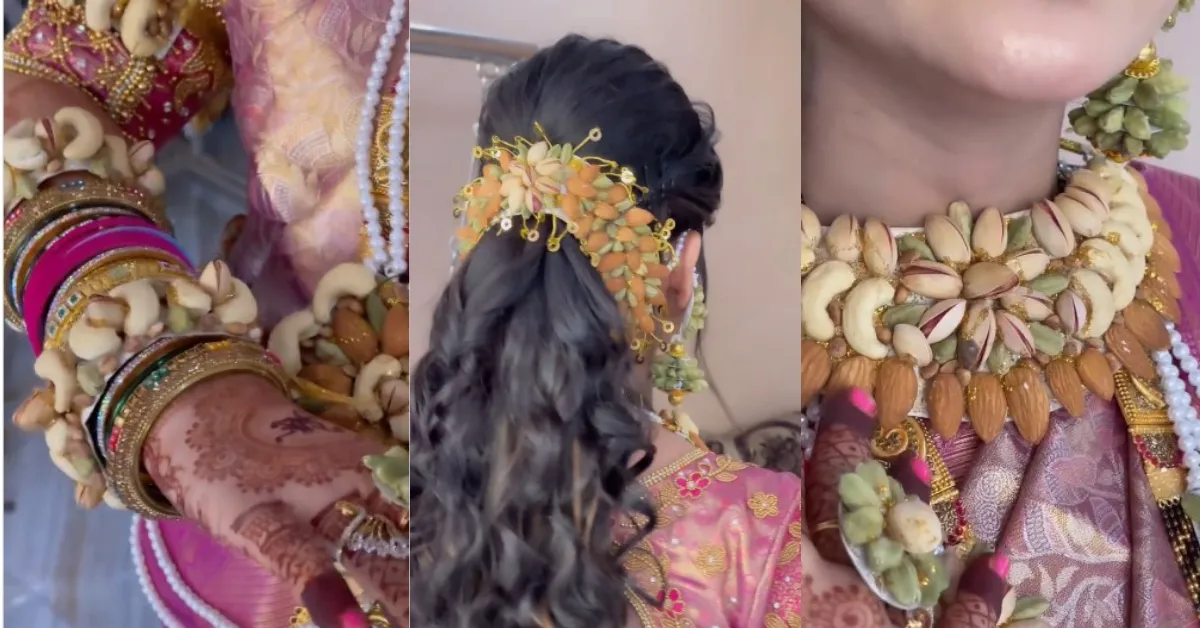Jewellery of Dry Fruits