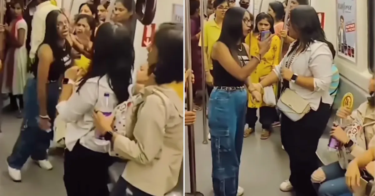 DMRC Fight Two Women