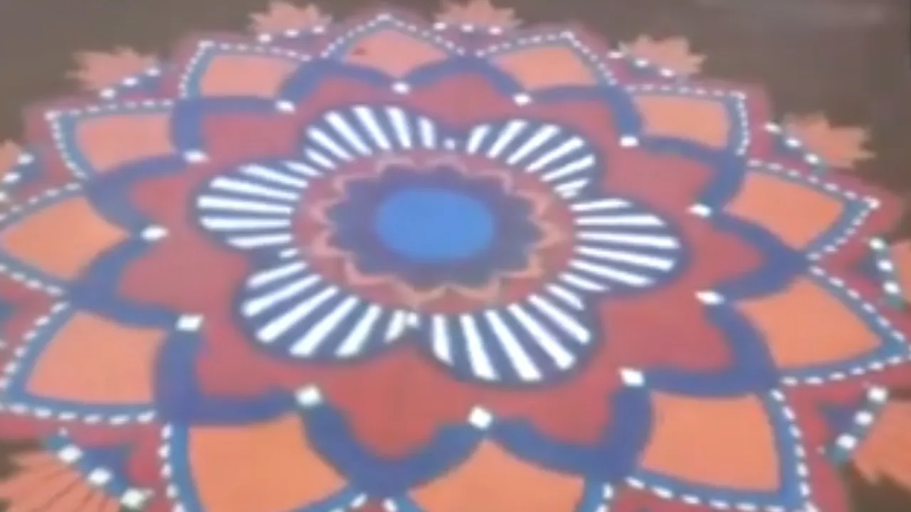 Ayodhya Digital Rangoli Video