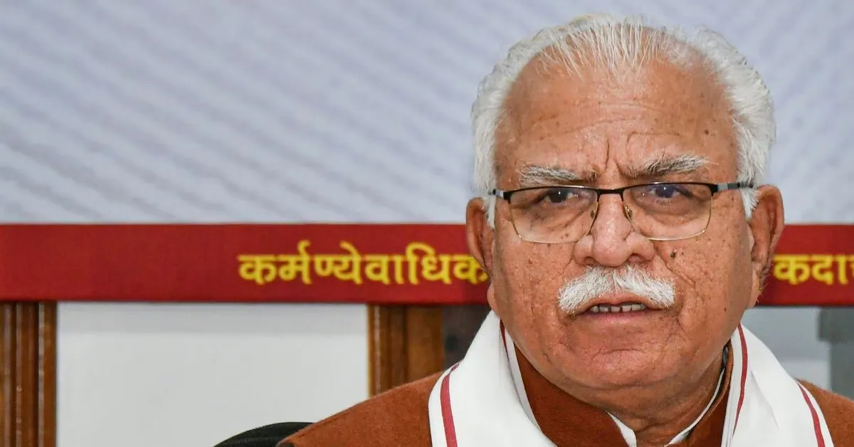 manohar lal khattar