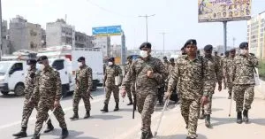 CAA लागू होने के बाद दिल्ली में सुरक्षा कड़ी, अर्द्धसैनिक बलों का फ्लैग मार्च
