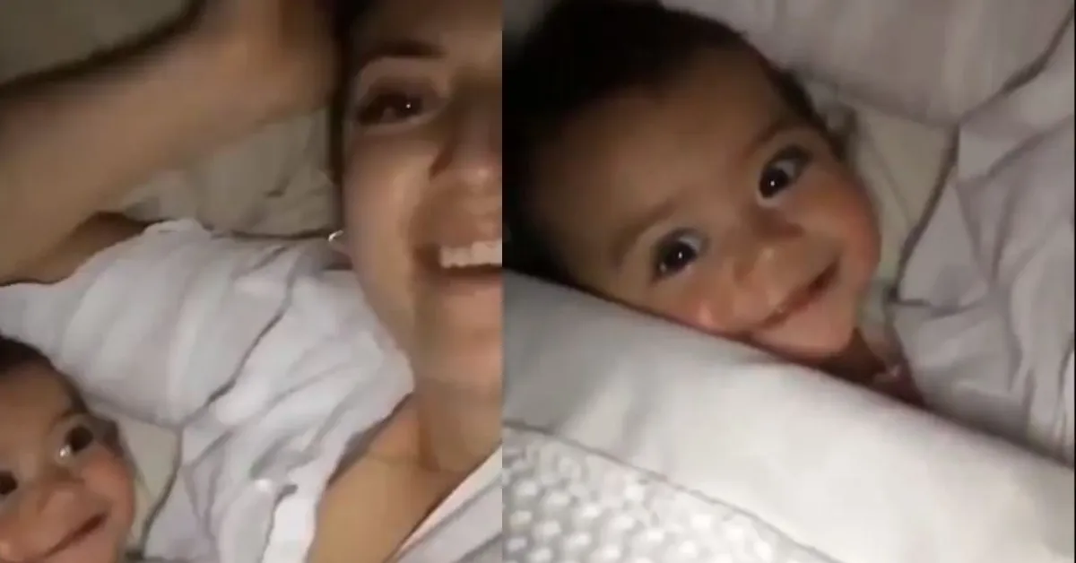 Cute Baby and mother beautiful video goes viral