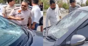 करनाल में गाड़ी पर हमला कर एक युवक व दो युवतियों का किया गया अपहरण