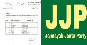 JJP ने हरियाणा में लोकसभा की पांच सीट पर अपने उम्मीदवारों की घोषणा की