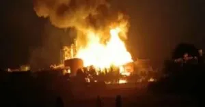 Haryana: इथेनॉल फैक्टरी में लगी भीषण आग, धू-धूकर जले  2.5 लाख लीटर तेल के दो टैंक