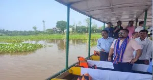 त्रिपुरा में बढ़ा जल संकट, पर्यटन मंत्री सुशांत चौधरी ने रुद्रसागर झील के जीर्णोद्धार का आश्वासन दिया