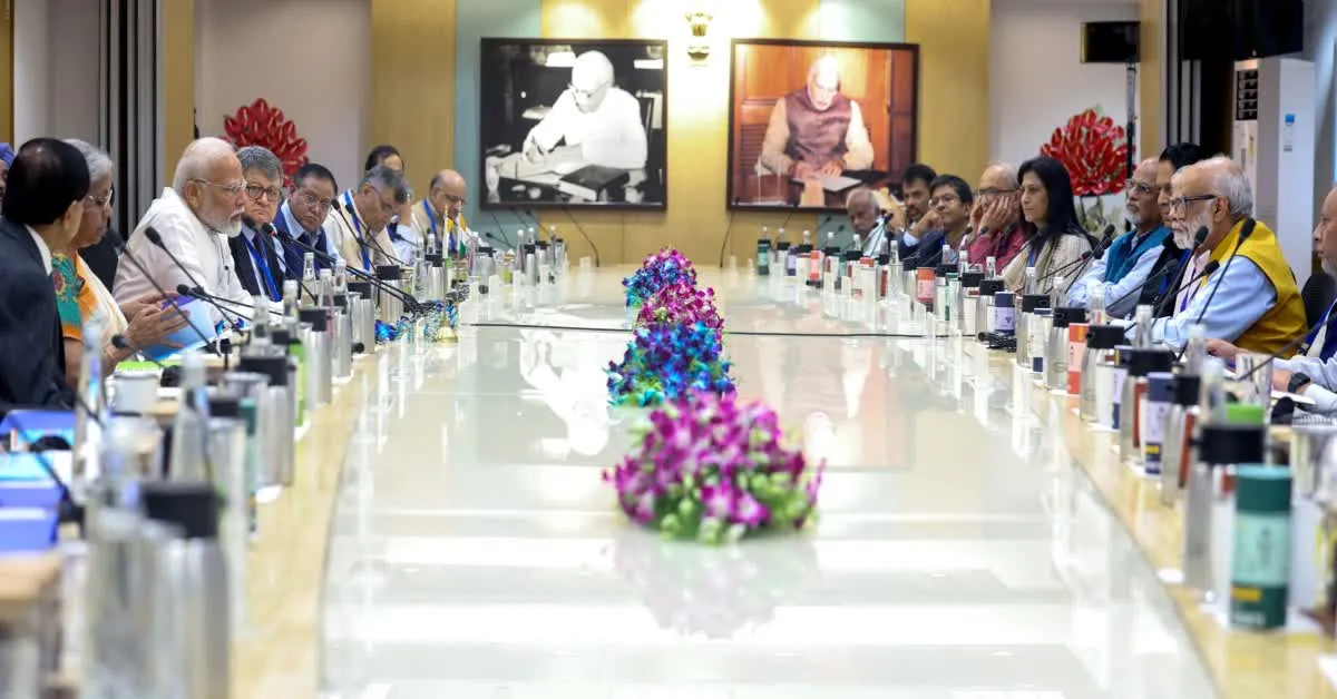 दिल्ली में नीति आयोग को लेकर बैठक, BJP के मुख्यमंत्रियों ने लिया भाग